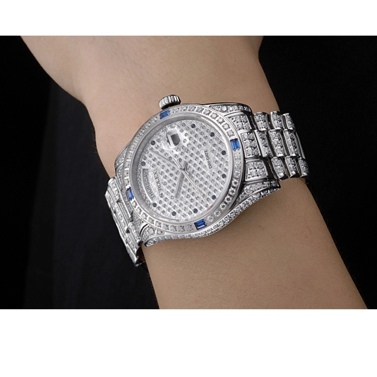 Best AAA Replica Sites Diamonds-srl183 621613 Swiss Rolex Day-Date 0517